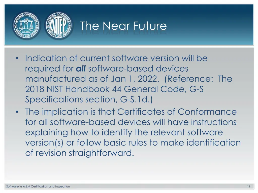 the near future