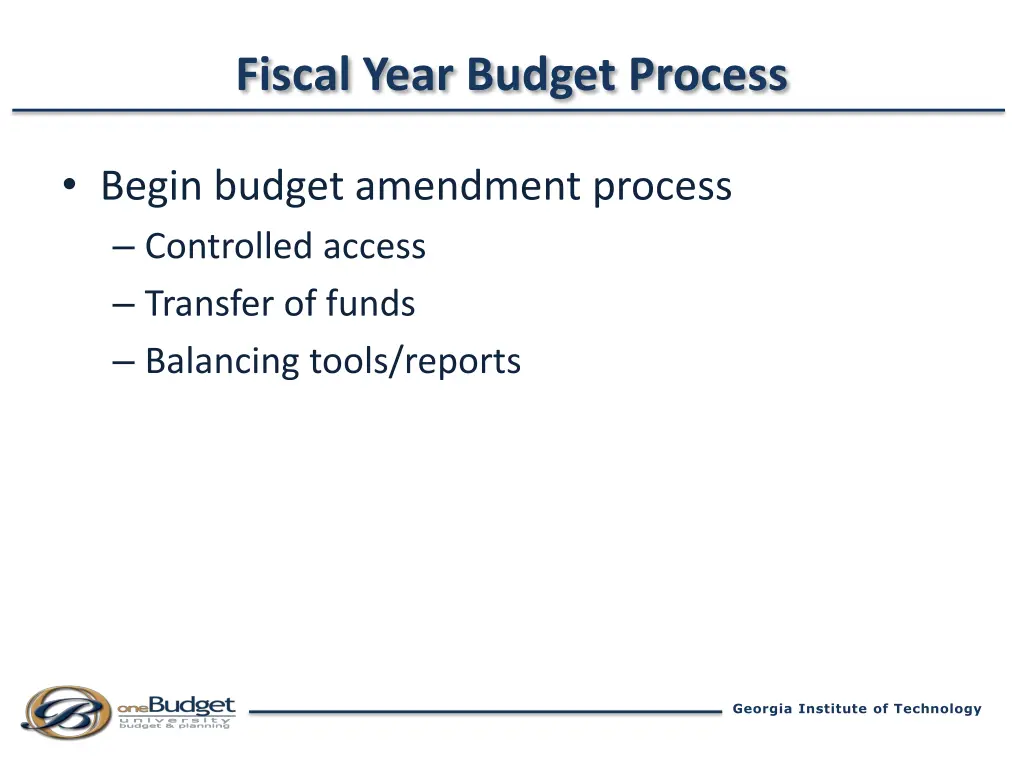 fiscal year budget process 4