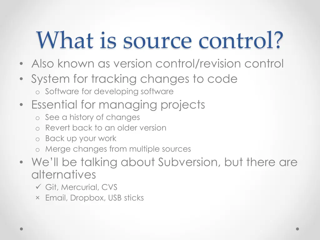 what is source control also known as version