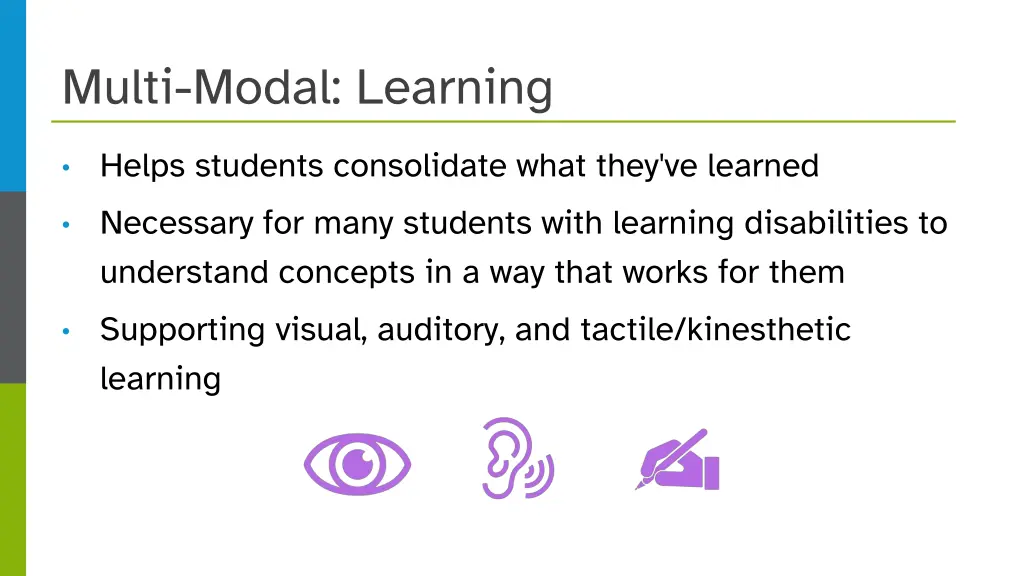 multi modal learning