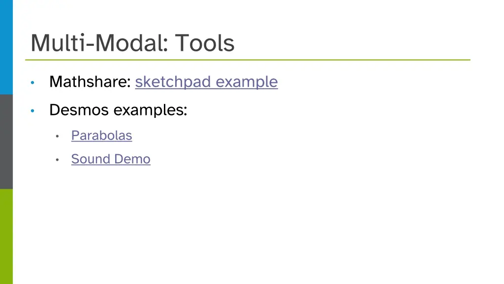 multi modal tools