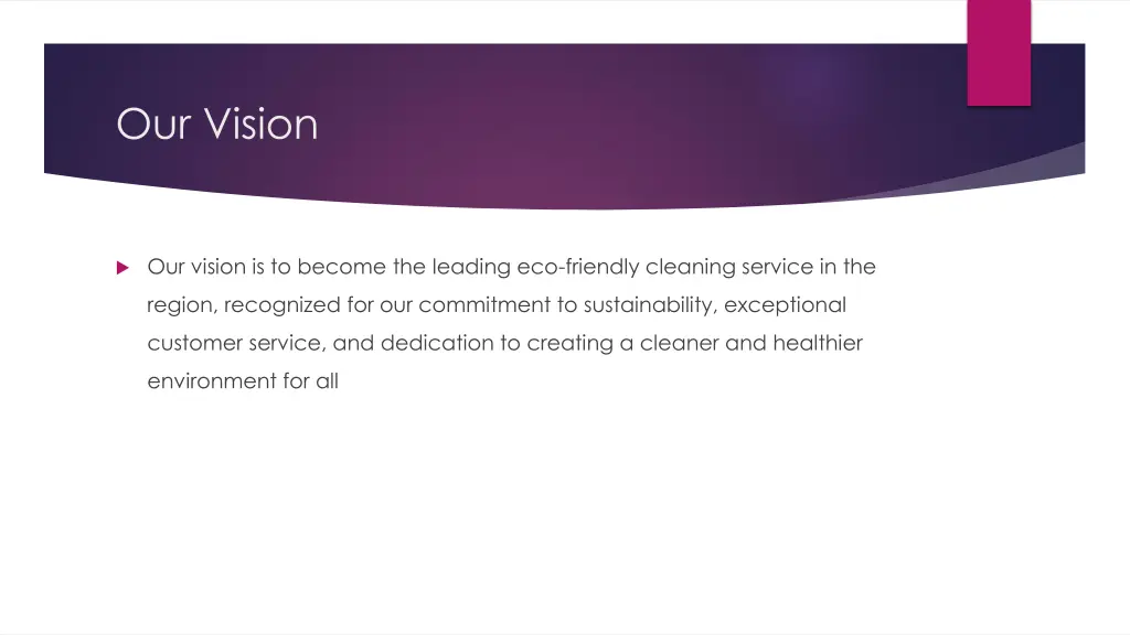 our vision
