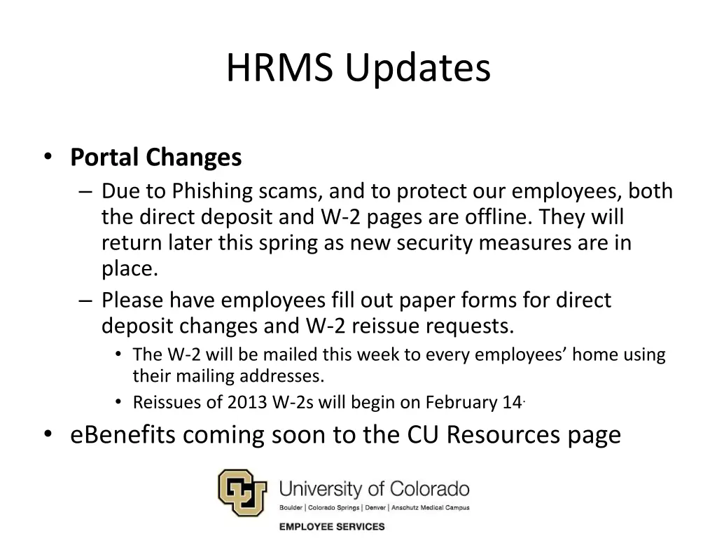 hrms updates 1