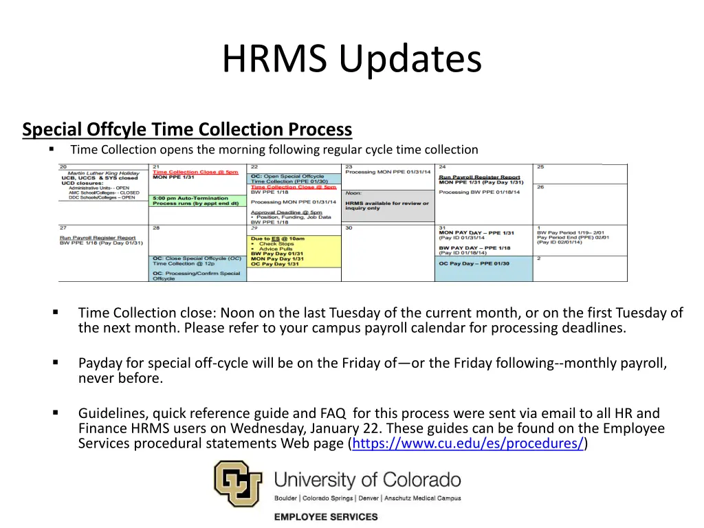 hrms updates 2