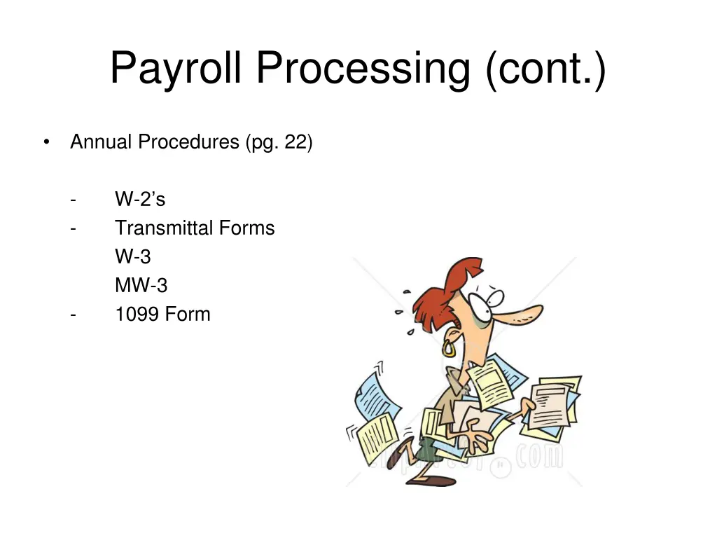 payroll processing cont 2
