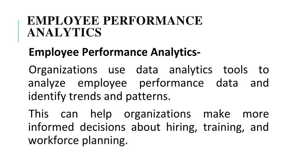 employee performance analytics