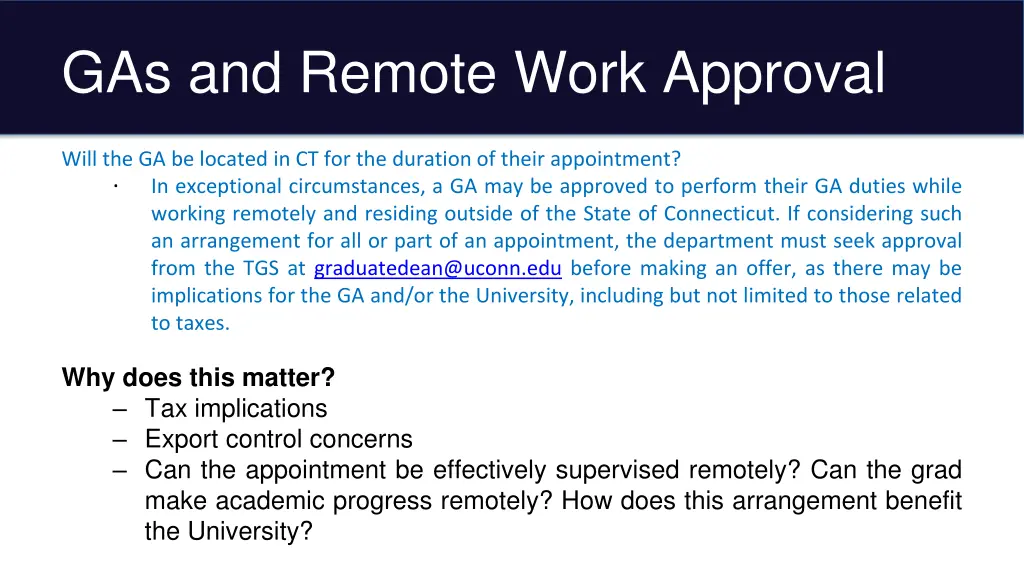 gas and remote work approval