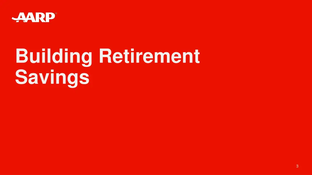 building retirement savings
