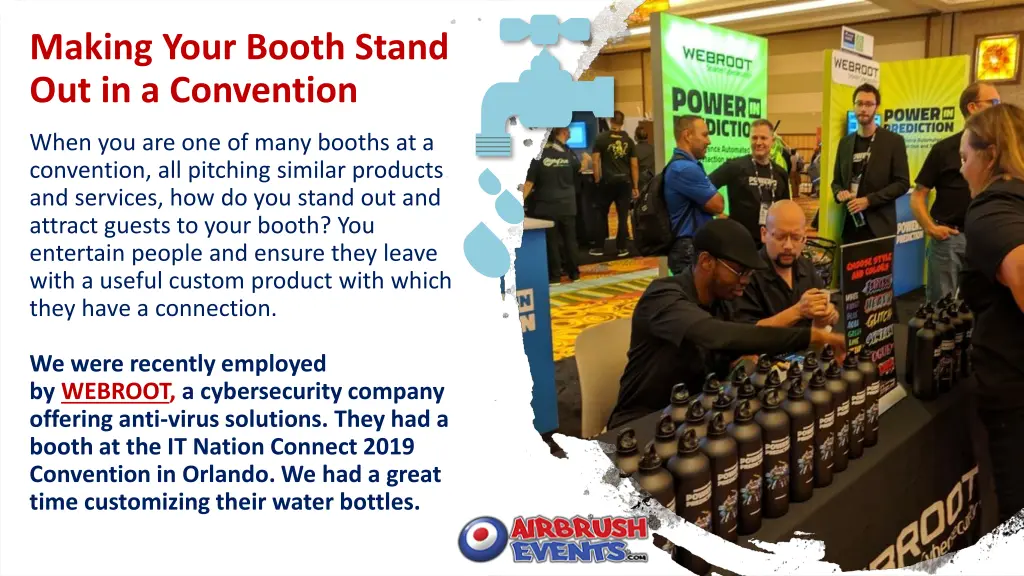 making your booth stand out in a convention