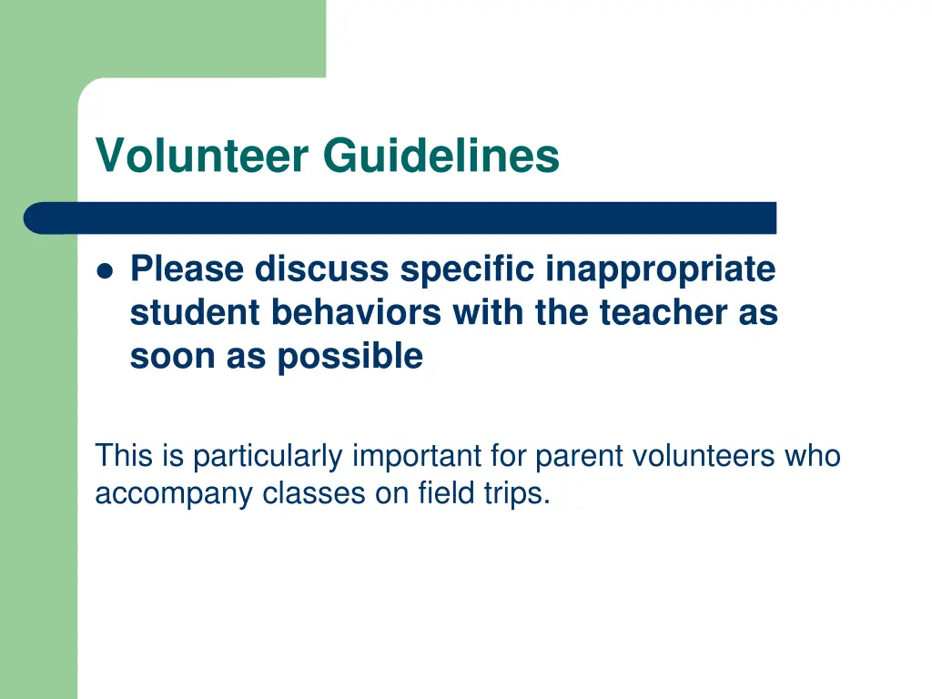 volunteer guidelines 7