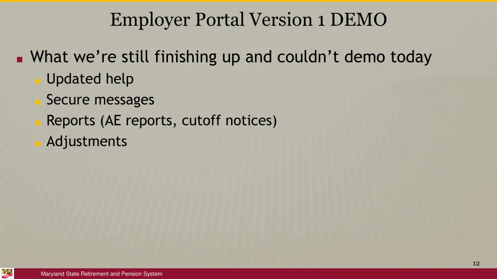 employer portal version 1 demo 1