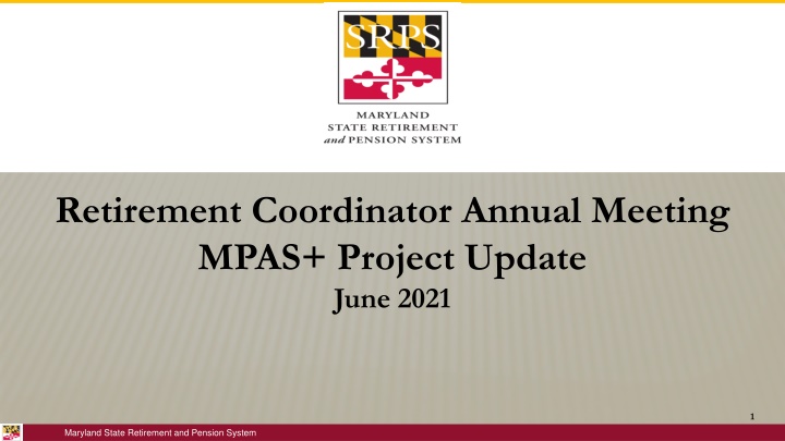 retirement coordinator annual meeting mpas