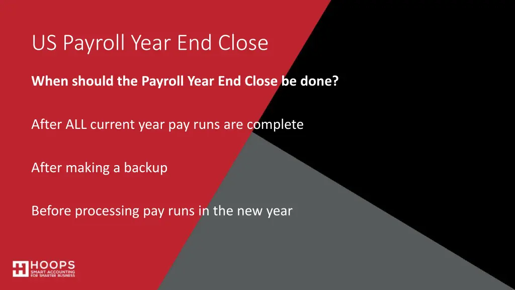 us payroll year end close