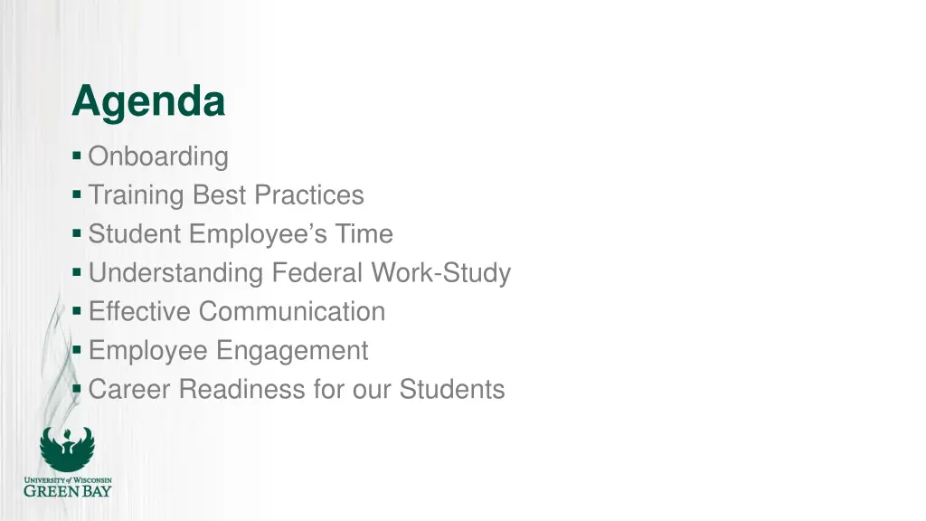 agenda