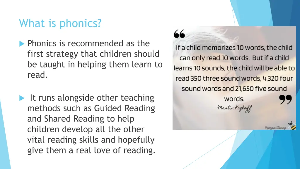 what is phonics