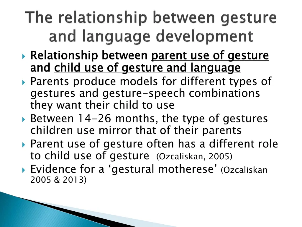 relationship between and parents produce models