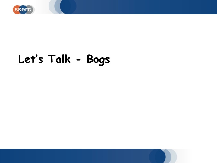 let s talk bogs