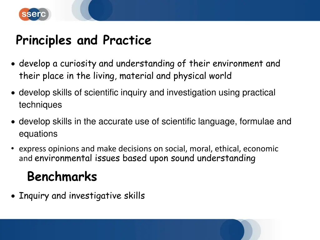 principles and practice