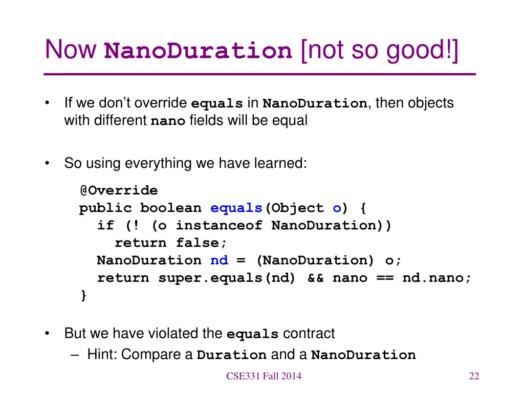 now nanoduration not so good