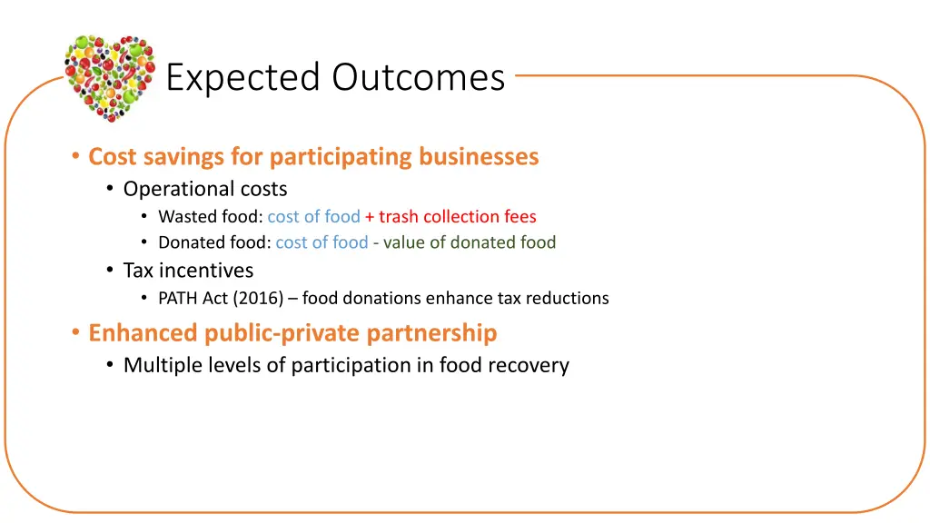 expected outcomes 1