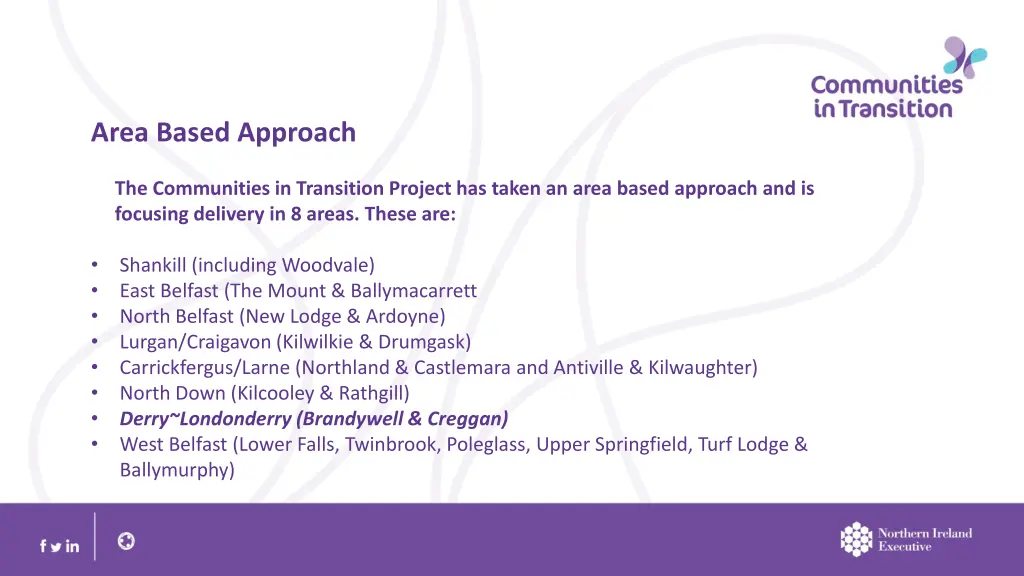 area based approach