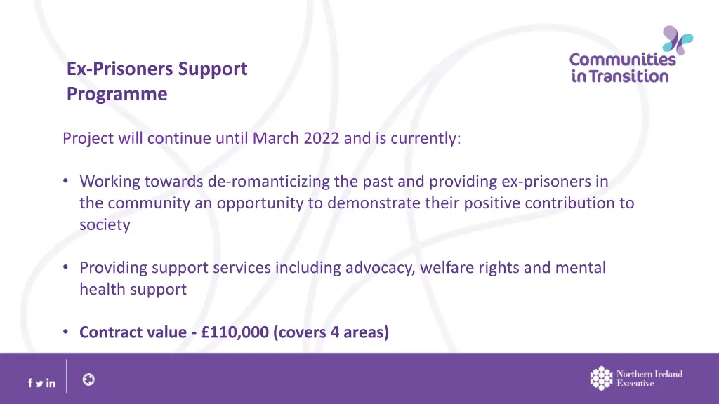 ex prisoners support programme