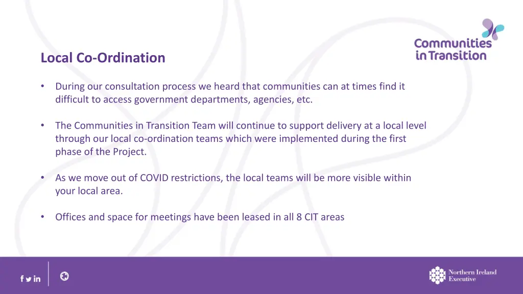 local co ordination