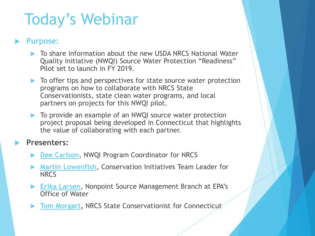 today s webinar