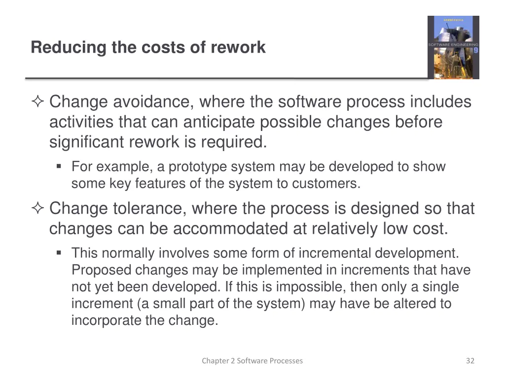 reducing the costs of rework