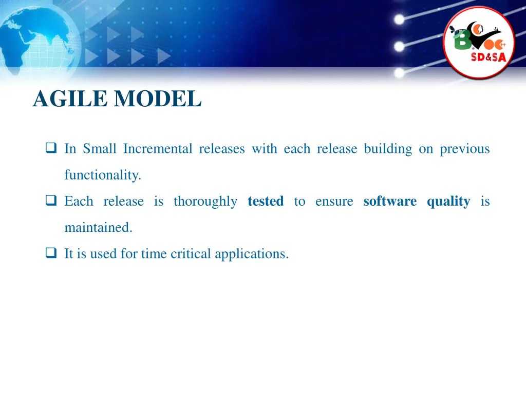 agile model