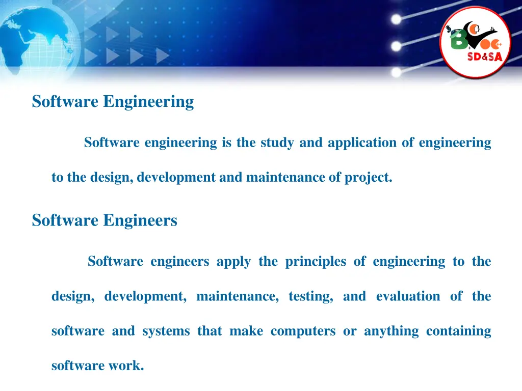 software engineering