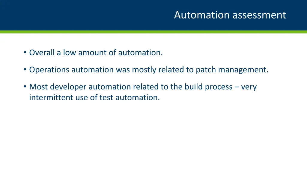 automation assessment