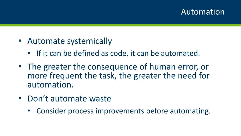 automation
