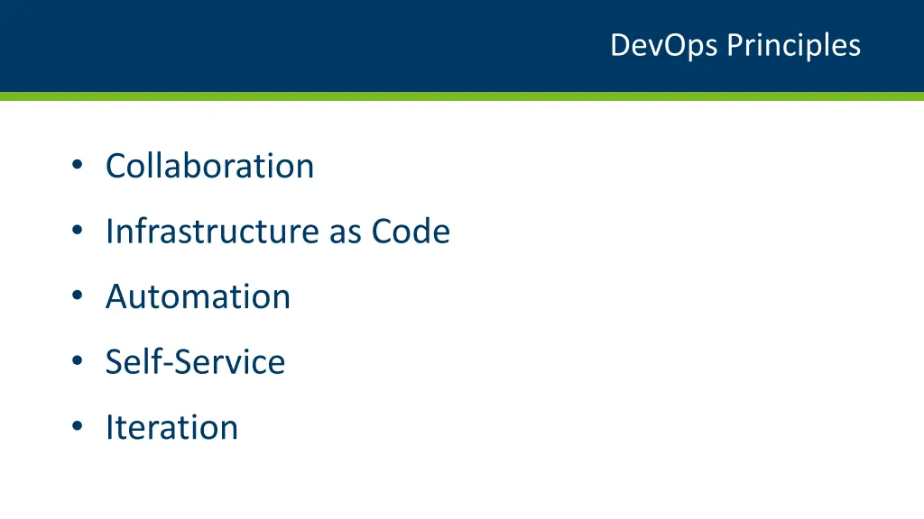 devops principles