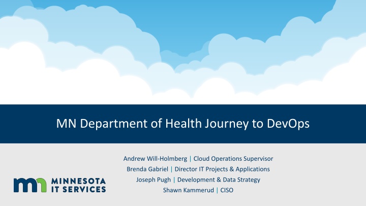 mn department of health journey to devops