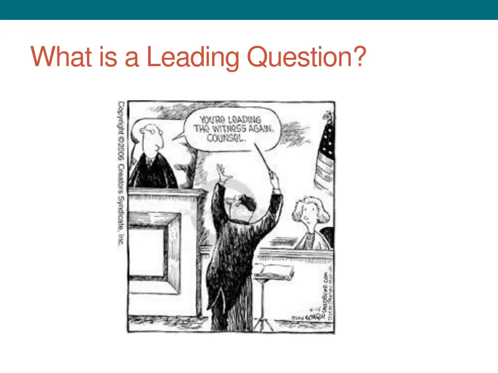 what is a leading question