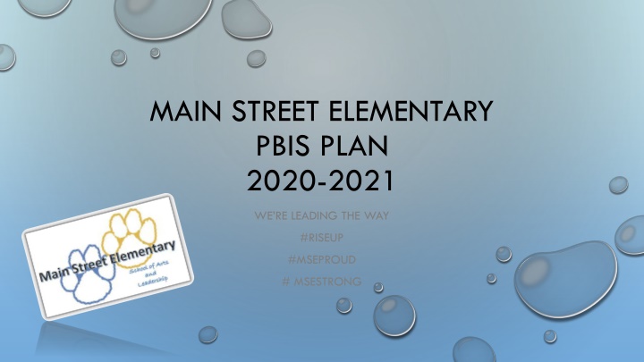 main street elementary pbis plan 2020 2021