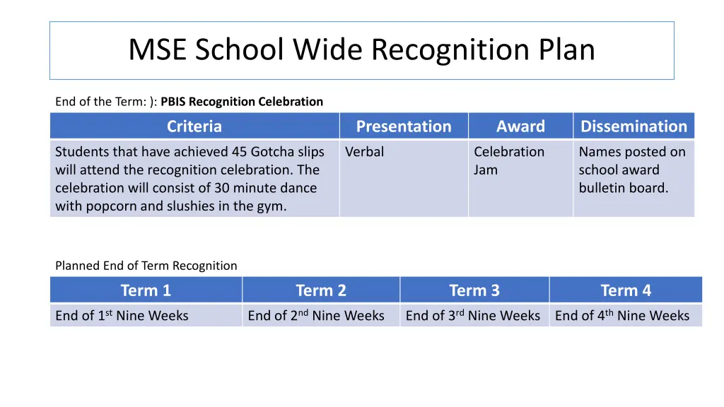 mse school wide recognition plan 1
