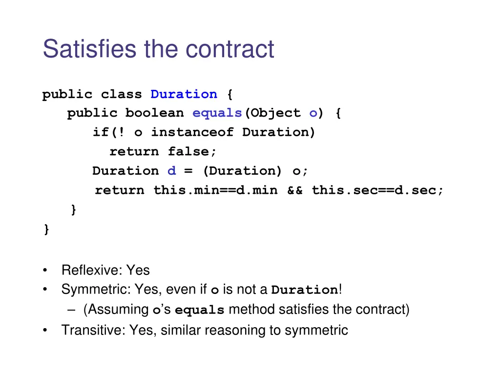 satisfies the contract