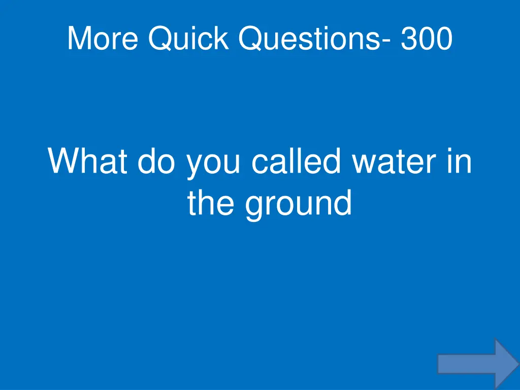 more quick questions 300