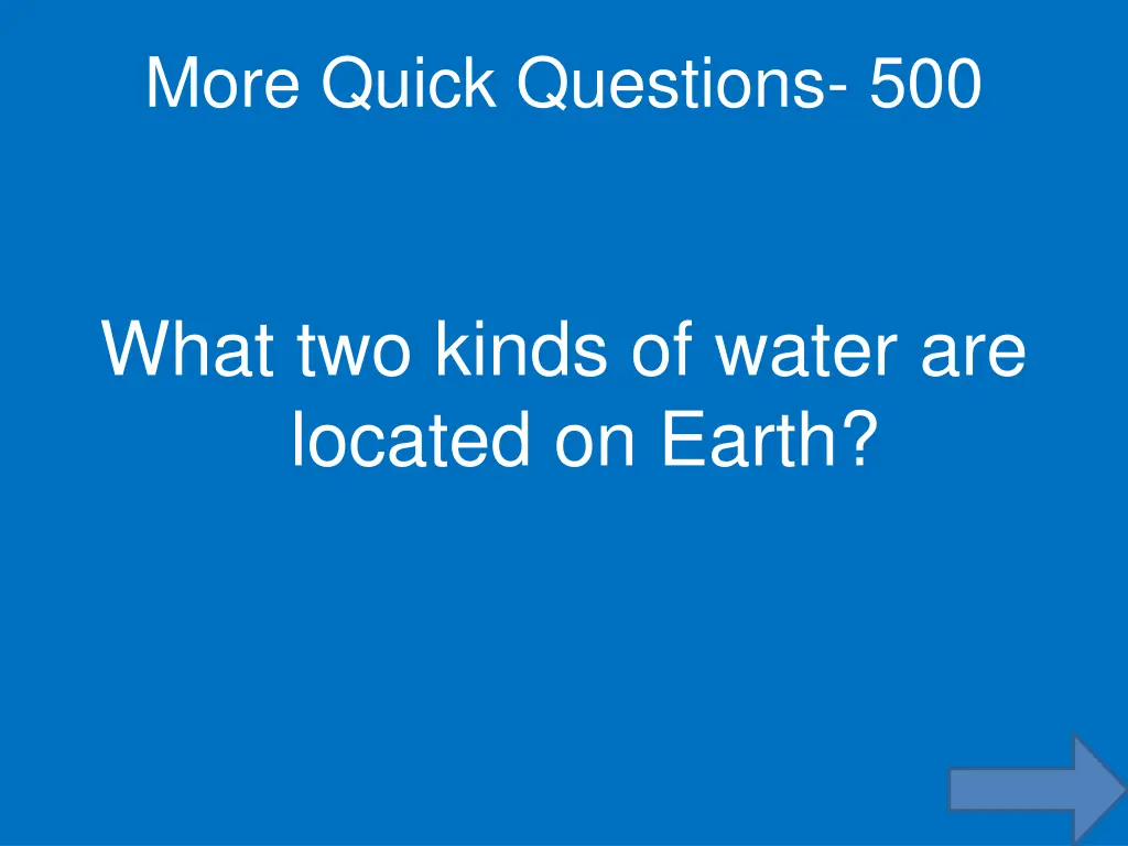 more quick questions 500