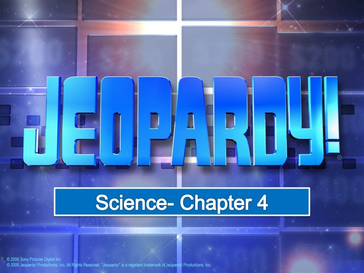 science chapter 4