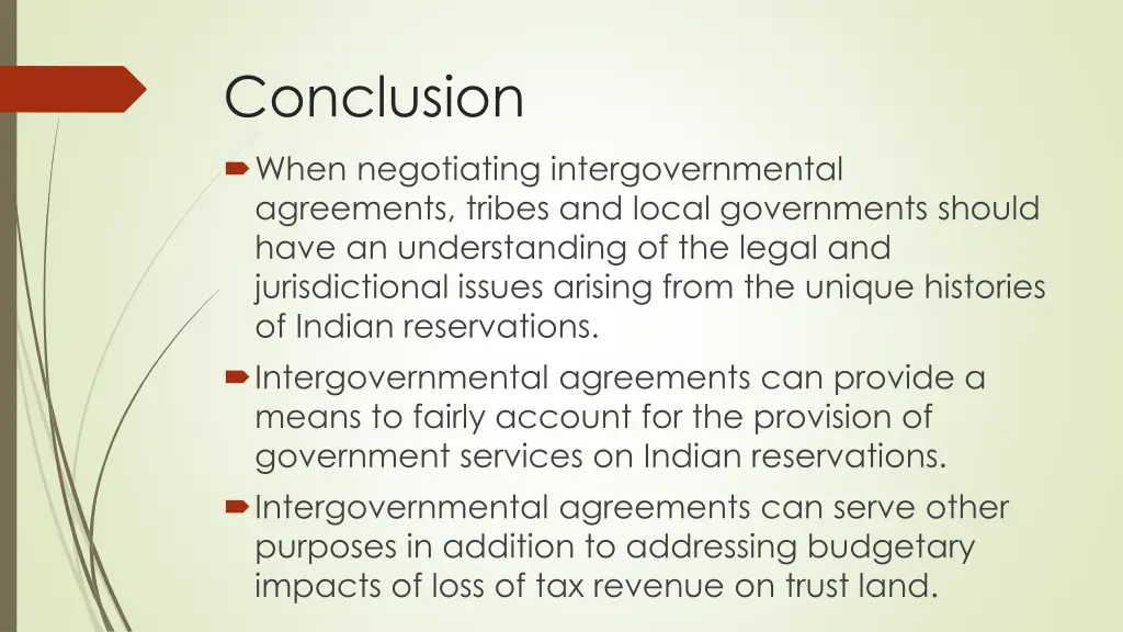 conclusion