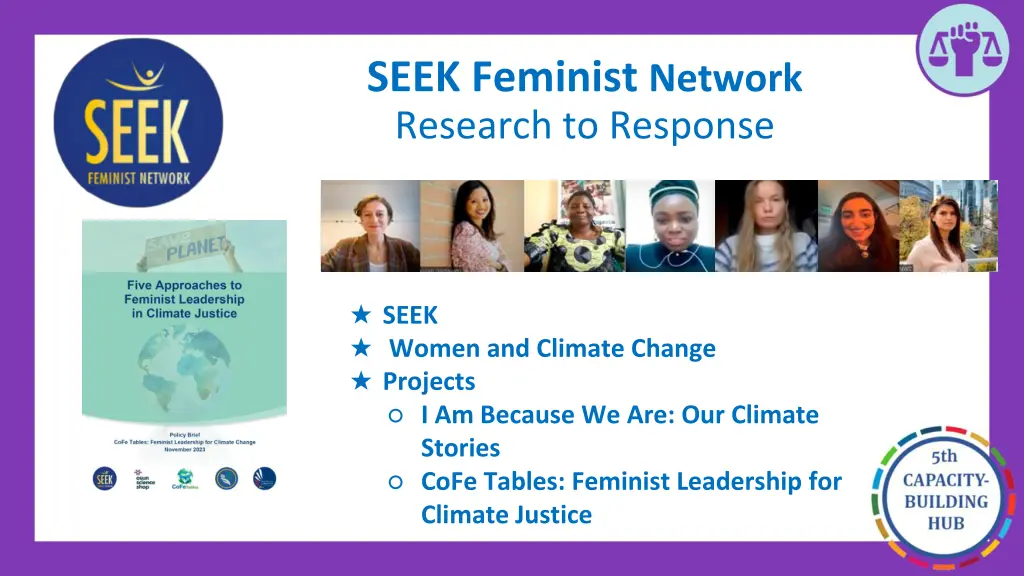 seek feminist network research to response