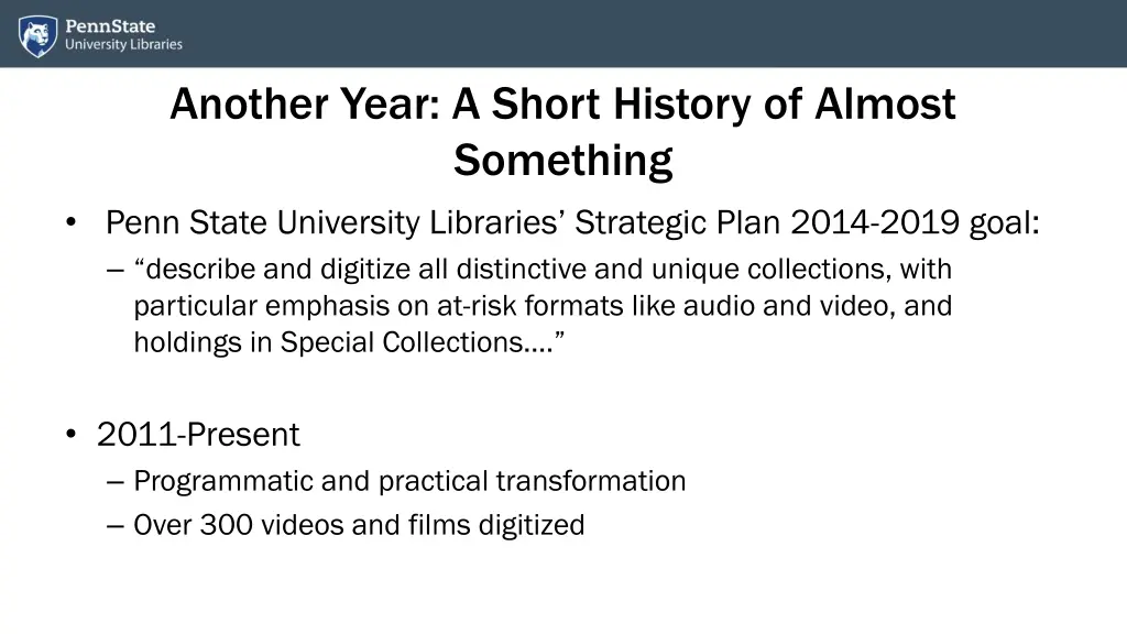 another year a short history of almost something