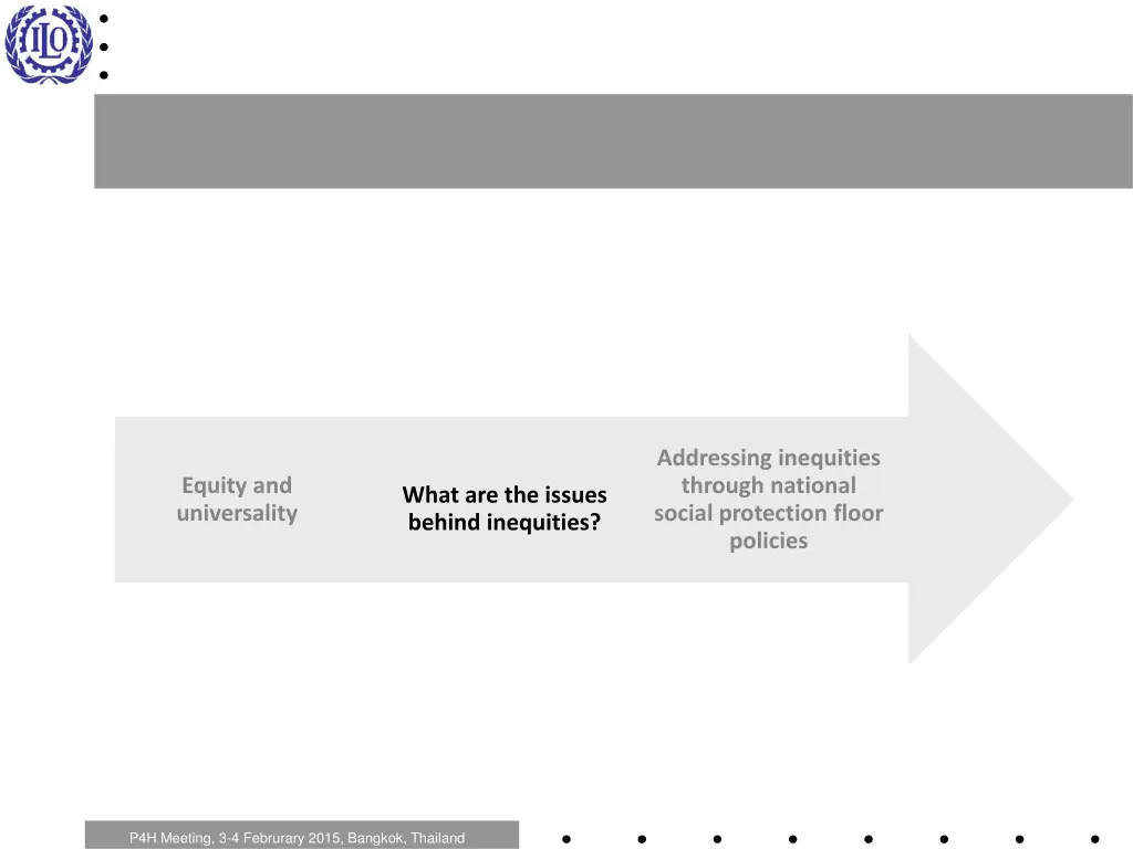 addressing inequities through national social