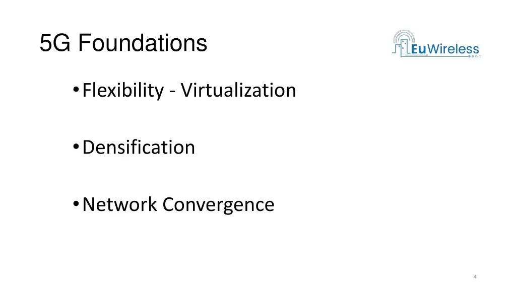 5g foundations