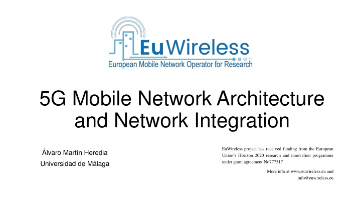 5g mobile network architecture and network