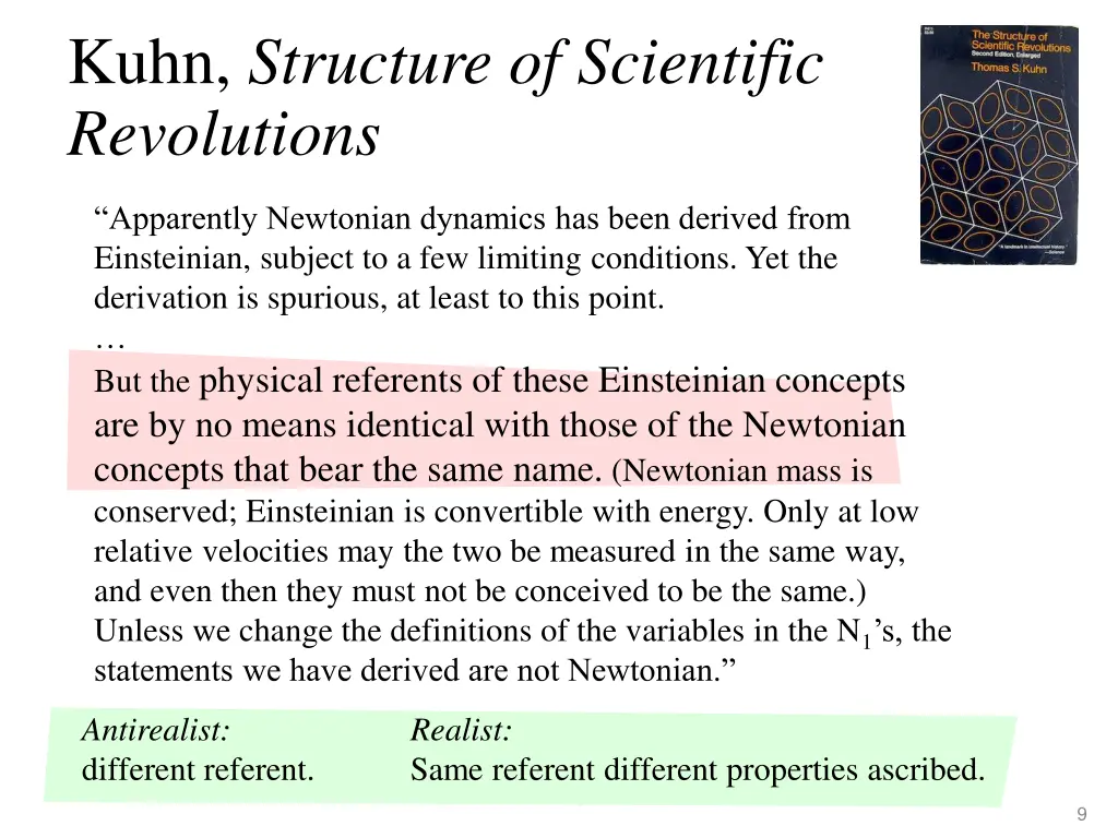 kuhn structure of scientific revolutions 1