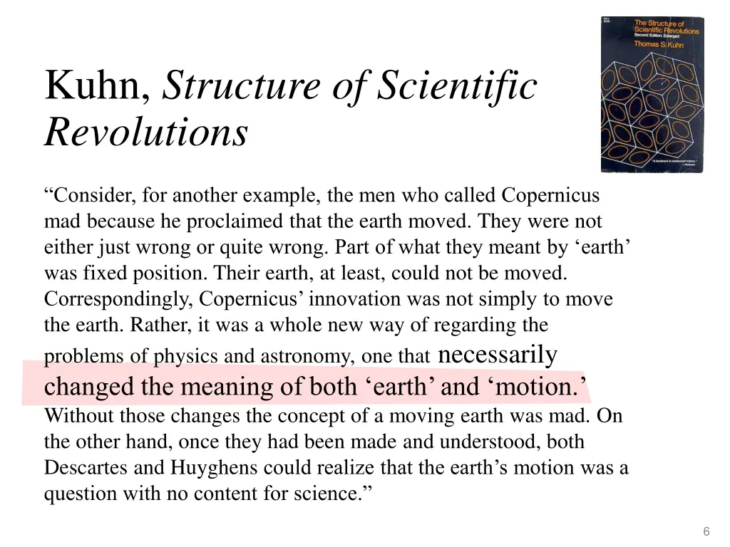 kuhn structure of scientific revolutions